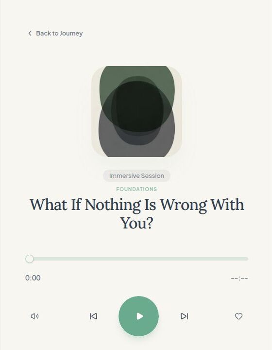 Noma guided audio session player